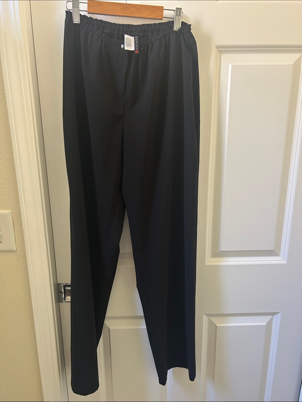 Babette San Francisco Black Elastic-Waist Pants